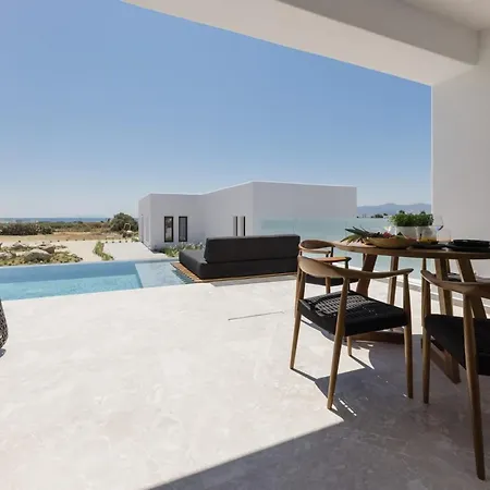 Extraordinary Naxos | Frantz | 6 Bedrooms | 2 Swimming Pools With Floating Sunbeds | 3 Jacuzzis | Sea Views | Villa
