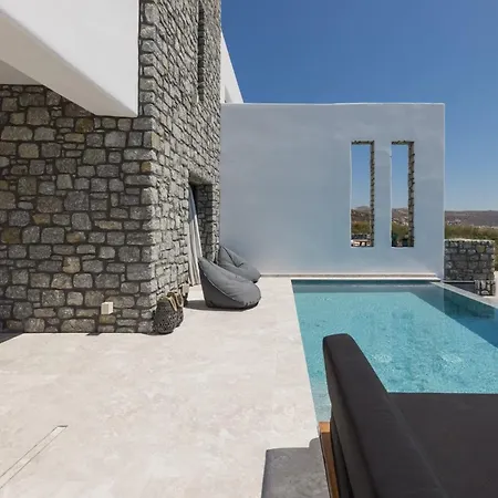 Extraordinary Naxos | Frantz | 6 Bedrooms | 2 Swimming Pools With Floating Sunbeds | 3 Jacuzzis | Sea Views | *