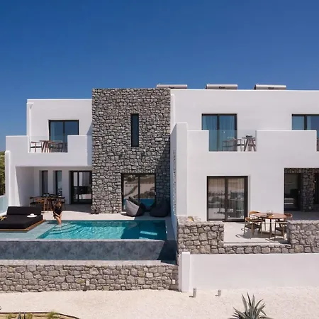 Villa Extraordinary Naxos | Frantz | 6 Bedrooms | 2 Swimming Pools With Floating Sunbeds | 3 Jacuzzis | Sea Views | *